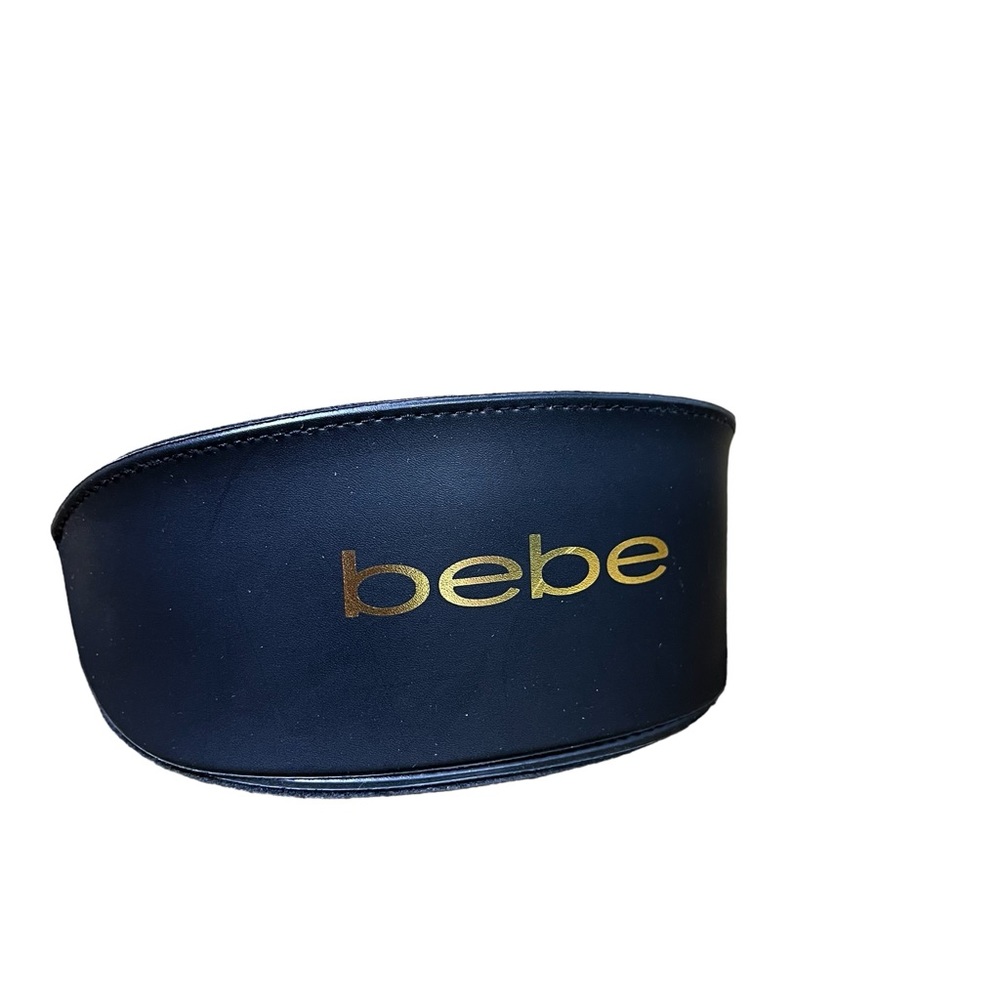 3/$15: bebe Sunglasses Case - black